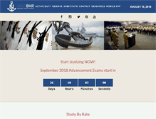 Tablet Screenshot of navybmr.com